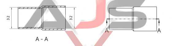 Redukcja ssawek odkurzacza TYP-B 32W-32Z (Z-B)