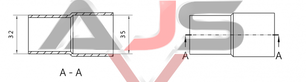 Redukcja ssawek odkurzacza TYP-E 32Z- 35W (E-B)