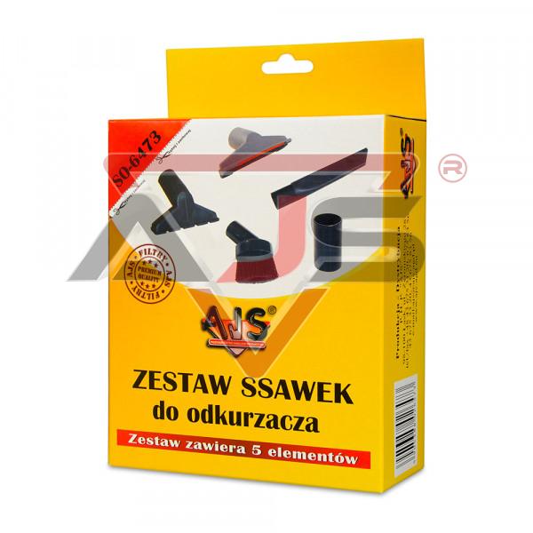 Zestaw ssawek 4szt + złączka